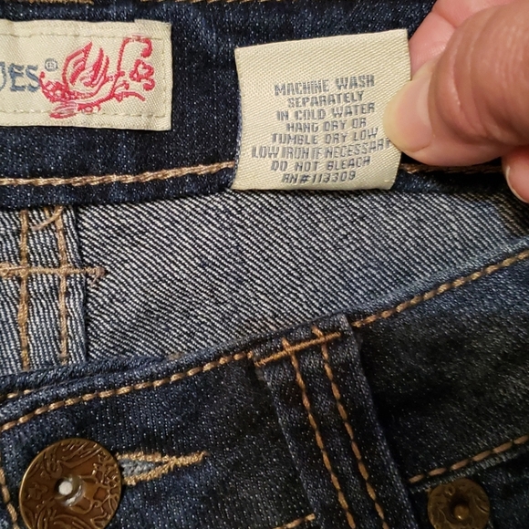 Paris Blues Sz 11 cut off Jr shorts - Picture 4 of 9